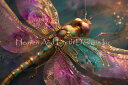 Solo Collection クロスステッチ 刺しゅう チャート HAED 図案 【 Mini Pink Dragonfly 】 Heaven And Ear...