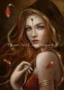 Cris Ortega クロスステッチ 刺しゅう チャート HAED 図案 【 Supersized Red Path of Eternity Max Colo...