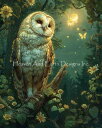 Dragon Muse クロスステッチ 刺しゅう チャート HAED 図案 【 Mini Golden Hour Owl 】 Heaven And Earth ...