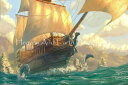 Yasu Art Studio クロスステッチ 刺しゅう チャート HAED 図案 【 Mermaid Pirate 】 Heaven And Earth De...