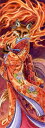 Meredith Dillman クロスステッチ刺しゅうチャート HAED 図案 【 Fox Fire 】 Heaven And Earth Designs 難...
