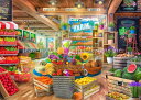 Lars Stewart クロスステッチ 図案 刺しゅう チャート 【 Organic Fresh Market 】 Heaven And Earth Desi...