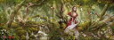 Chris Ortega クロスステッチ 図案 刺しゅう チャート 【 The Forest Song 】 Heaven And Earth Designs 輸...