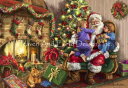 Interlitho Licensing クロスステッチ 図案 刺しゅう チャート 【 Visiting Santa 】 Heaven And Earth De...