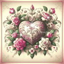 Malcolm Watson クロスステッチ 図案 刺しゅう チャート 【 Roses MW 】 Heaven And Earth Designs 輸入 上級者...