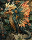 Dragon Muse クロスステッチ 図案 刺しゅう チャート 【 Mini Spring Dragon DM 】 Heaven And Earth Desi...