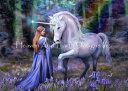 Anne Stokes クロスステッチ 図案 刺しゅう チャート 【 Supersized Bluebell Woods Max Colors 】 Heaven...