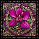Malcolm Watson クロスステッチ 図案 刺しゅう チャート 【 Celtic Fuchsia 】 Heaven And Earth Designs ...
