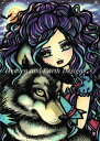 Hannah Lynn クロスステッチ 図案 刺しゅう チャート 【 Mini Amanda and Axel 】 Heaven And Earth Desig...