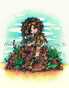 Hannah Lynn クロスステッチ 図案 刺しゅう チャート 【 Aussie Girl 】 Heaven And Earth Designs 輸入 上級者...