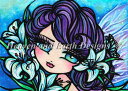 Hannah Lynn クロスステッチ 図案 刺しゅう チャート 【 Easter Lily Fairy HLD / Easter Lily Fairy Max...