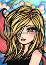 Hannah Lynn クロスステッチ 図案 刺しゅう チャート 【 Mini Hannah Lynn 】 Heaven And Earth Designs 輸...