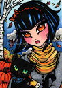 Hannah Lynn クロスステッチ 図案 刺しゅう チャート 【 Kristys Kitty 】 Heaven And Earth Designs 輸入 上...