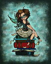 Hannah Lynn クロスステッチ 図案 刺しゅう チャート 【 Mini Library Fairy NO BK / 背景無し 】 Heaven And ...