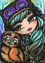Hannah Lynn クロスステッチ 図案 刺しゅう チャート 【 Mini Melinda and Moohoo 】 Heaven And Earth De...