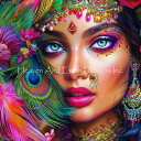 Jenoviya Art クロスステッチ 図案 刺しゅう チャート 【 Arabic Princess 】 Heaven And Earth Designs 輸...