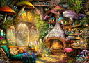 Aimee Stewart クロスステッチ 図案 刺しゅう チャート 【 Supersized Merry Mushroom Cottage Max Color...