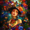 Jenoviya Art クロスステッチ 図案 刺しゅう チャート 【 Dreams of Butterflies 】 Heaven And Earth Des...