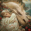 Steve Hunziker クロスステッチ刺しゅうチャート HAED 図案 【 Dragon Dreams One 】 Heaven And Earth De...