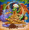 Randal Spangler クロスステッチ刺しゅうチャート HAED 図案 【 Conjuring Cookies 】 Heaven And Earth D...