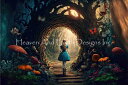 SOLO Collection クロスステッチ刺しゅうチャート HAED 図案 【 Alice In The Magical Forest Max Colors...