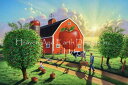 Jerry Lofaro クロスステッチ 図案 刺しゅう チャート 【 Apple Barn 】 Heaven And Earth Designs 輸入 上級者...