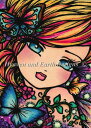 Hannah Lynn クロスステッチ 図案 刺しゅう チャート 【 QS April Fairy 】 Heaven And Earth Designs 輸入 ...