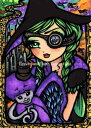 Hannah Lynn クロスステッチ 図案 刺しゅう チャート 【 QS Wicked Witch 】 Heaven And Earth Designs 海外...