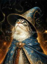 Dragon Muse クロスステッチ 図案 刺しゅう チャート 【 Mewlin the Wizard 】 Heaven And Earth Designs ...