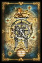 Ciro Marchetti クロスステッチ 図案 刺しゅう チャート 【 Tarot Wheel Of Fortune CM 】 Heaven And Ear...