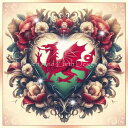 Malcolm Watson クロスステッチ刺しゅうチャート HAED 図案 【 Mini Heart of Wales 】 Heaven And Earth ...