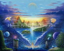 Benny H.V Andersson クロスステッチ 図案 刺しゅう チャート 【 Spirit Land of the Holy Fire 】 Heaven...