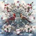 Elizabeth Welker クロスステッチ 図案 刺しゅう チャート 【 Pa and Nana 】 Heaven And Earth Designs 輸...