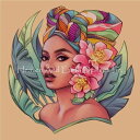 Gracjana Zielinska クロスステッチ 図案 刺しゅう チャート 【 Hibiscus GZ 】 Heaven And Earth Designs...
