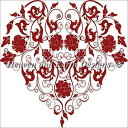 HAED Originals クロスステッチ 図案 刺しゅう チャート 【 Floral Filagree 】 Heaven And Earth Designs...