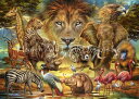 Ciro Marchetti クロスステッチ刺しゅうチャート HAED 図案 【Supersized African Mammals Max Colors】 Heaven And Earth Designs