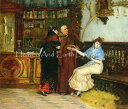Vicente Palmaroli Y Gonzàlez ビセンテパルマロリゴンサレス 名画 【Lovesick】 HAED クロスステッチ刺しゅうチ...