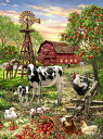 HAED クロスステッチししゅう手芸チャート Heaven And Earth Designs 図案 【Mini Barnyard Animals】 Dona Gelsinger