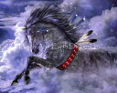 Laura Prindle クロスステッチ刺しゅうチャート HAED 図案 【Mini Spirit Horse II】 Heaven And Earth Designs 難しい 輸入 上級者様向け