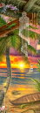 Aimee Stewart クロスステッチ刺しゅうチャート HAED 図案 【Supersized Storykeep Tiki Beach Sunset】 H...