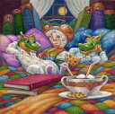 Randal Spangler クロスステッチ刺しゅうチャート HAED 図案 【 Mini Pajama Time 】 Heaven And Earth De...