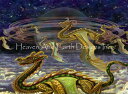 Myles Pinkney クロスステッチ刺しゅうチャート HAED 図案 【Dragon Escadrille】 Heaven And Earth Designs 難しい