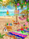 Aimee Stewart クロスステッチ刺しゅうチャート HAED 図案 【Supersized Beach Bliss Max Colors】 Heaven...