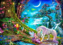 Aimee Stewart クロスステッチ刺しゅうチャート HAED 図案 【Unicorn Haven Max Colors】 Heaven And Earth Designs 難しい 輸入 上級者様向け