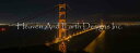 Geoff Pritchard クロスステッチ刺しゅうチャート HAED 図案 【Golden Gate Bridge Panorama Max Colors】...