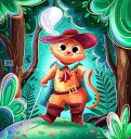 Uliana Babenko クロスステッチ刺しゅうチャート HAED 図案 【Puss in Boots UB】 Heaven And Earth Desig...