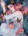 Margaret Morales クロスステッチ刺しゅうチャート HAED 図案 【Mini Sleeps with Butterflies MM】 Heave...