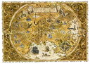 Solo Collection クロスステッチ刺しゅうチャート HAED 図案 【Old Pirate Map】 Heaven And Earth Design...