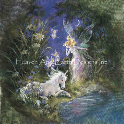 Mimi Jobe クロスステッチ刺しゅうチャート HAED 図案 【Fairyland Unicorn Sleeps】 Heaven And Earth Designs 難しい 上級者 妖精 フェアリー 白馬 ユニコーン 馬 森 花 フラワー Mimi Jobe クロスステッチ刺しゅうチャート HAED 図案 【Fairyland Unicorn Sleeps】 Heaven And Earth Designs 難しい 上級者 妖精 フェアリー 白馬 ユニコーン 馬 森 花 フラワー