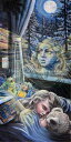 Dakota Daetwiler クロスステッチ刺しゅうチャート HAED 図案 【The Angel With Sleeping Child】 Heaven And Earth Designs 輸入 上級者 夢 天使 エンジェル 雪 冬 眠り 童話 絵本